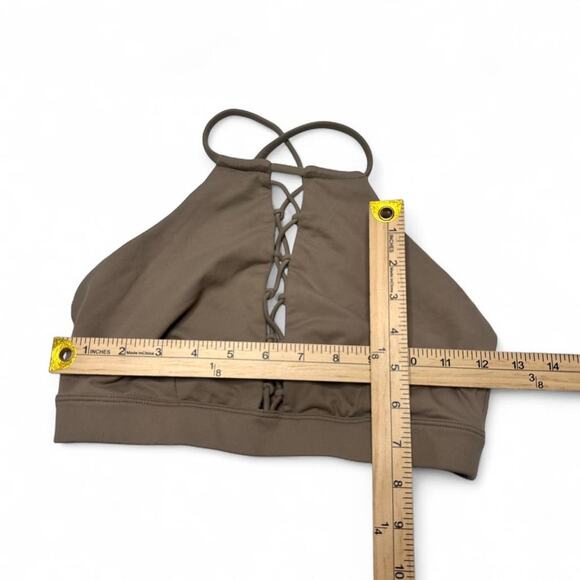 Alo Brown Women’s Size Small Sports Bra - Picture 3 of 4